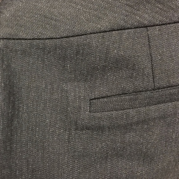 ELIE TAHARI Virgin WOOL Blend Herringbone Pants 4 - Picture 3 of 4